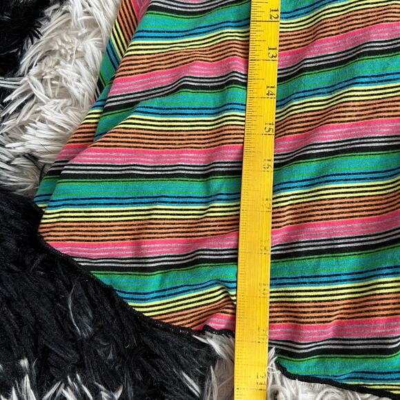 Vintage‎ Wet Seal Rainbow Striped Tank Top Y2K 2000s Indie Sleaze Festival Small - Picture 4 of 5